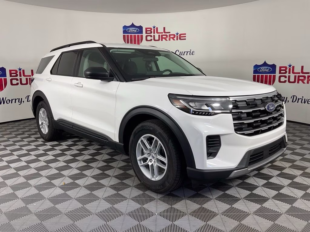 2026 White Metallic Ford Explorer Active RWD SUV