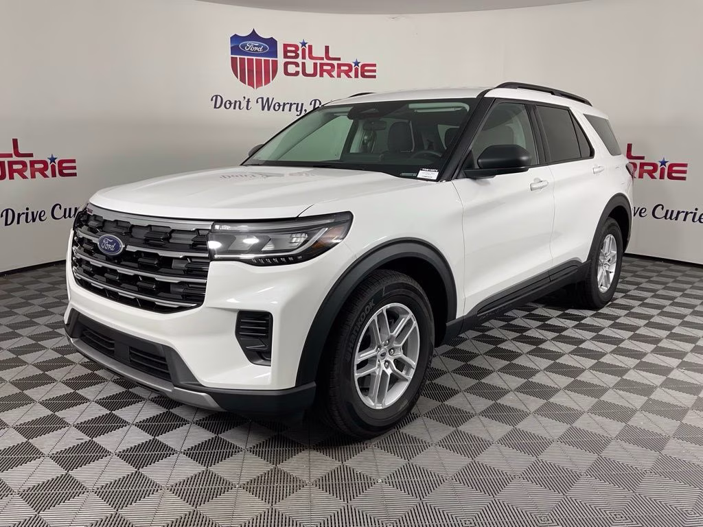 2026 White Metallic Ford Explorer Active RWD SUV