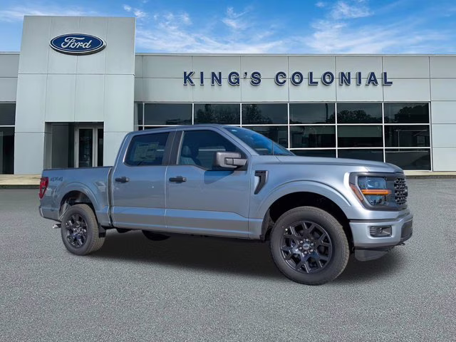2026 Iconic Silver Metallic Ford F-150 Crew Cab 4x4 STX 4X4 Truck