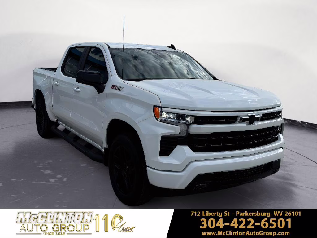 2026 Summit White Chevrolet Silverado RST 4X4 Truck