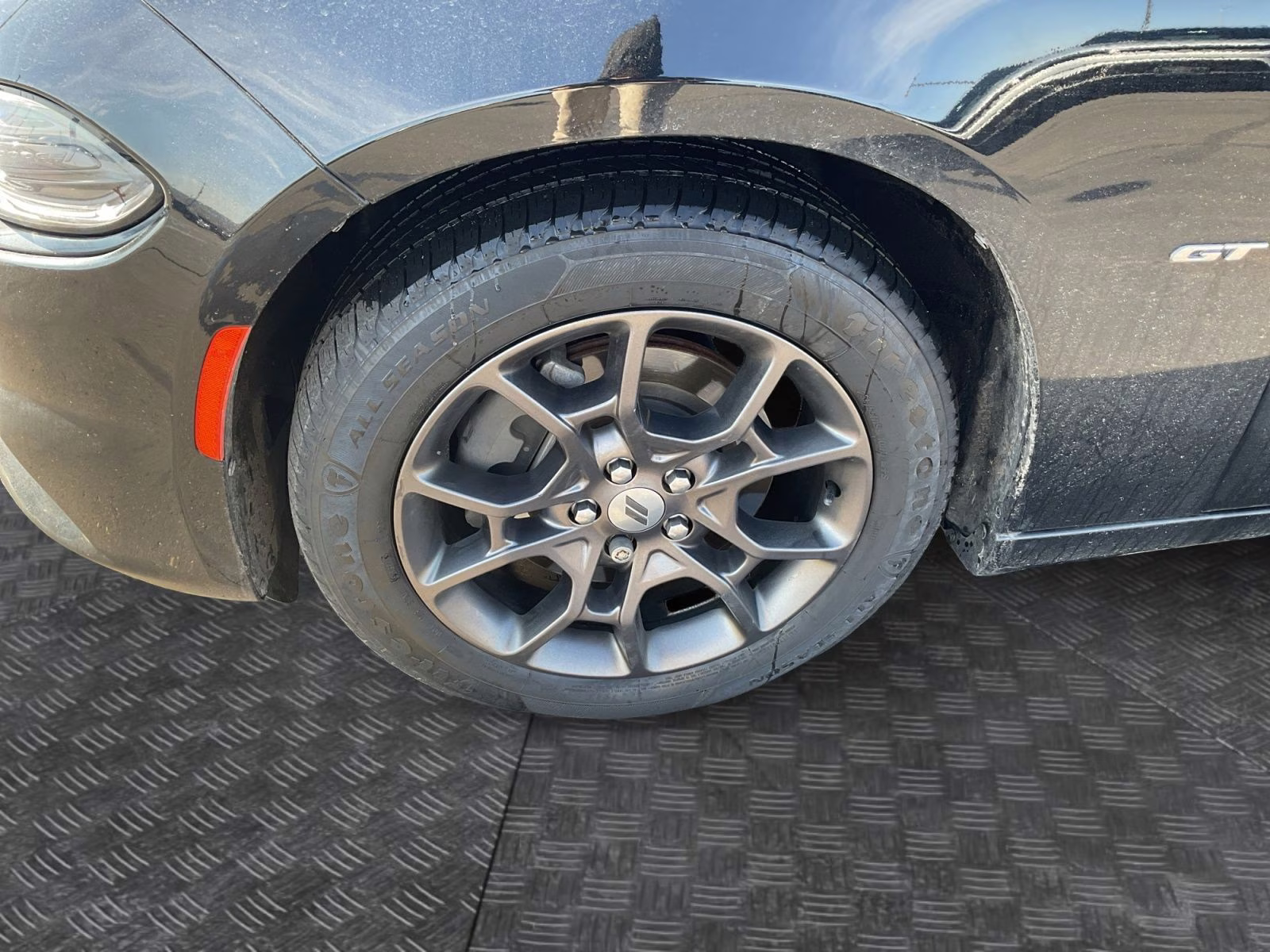 2018 Pitch Black Clearcoat Dodge Charger GT AWD Sedan