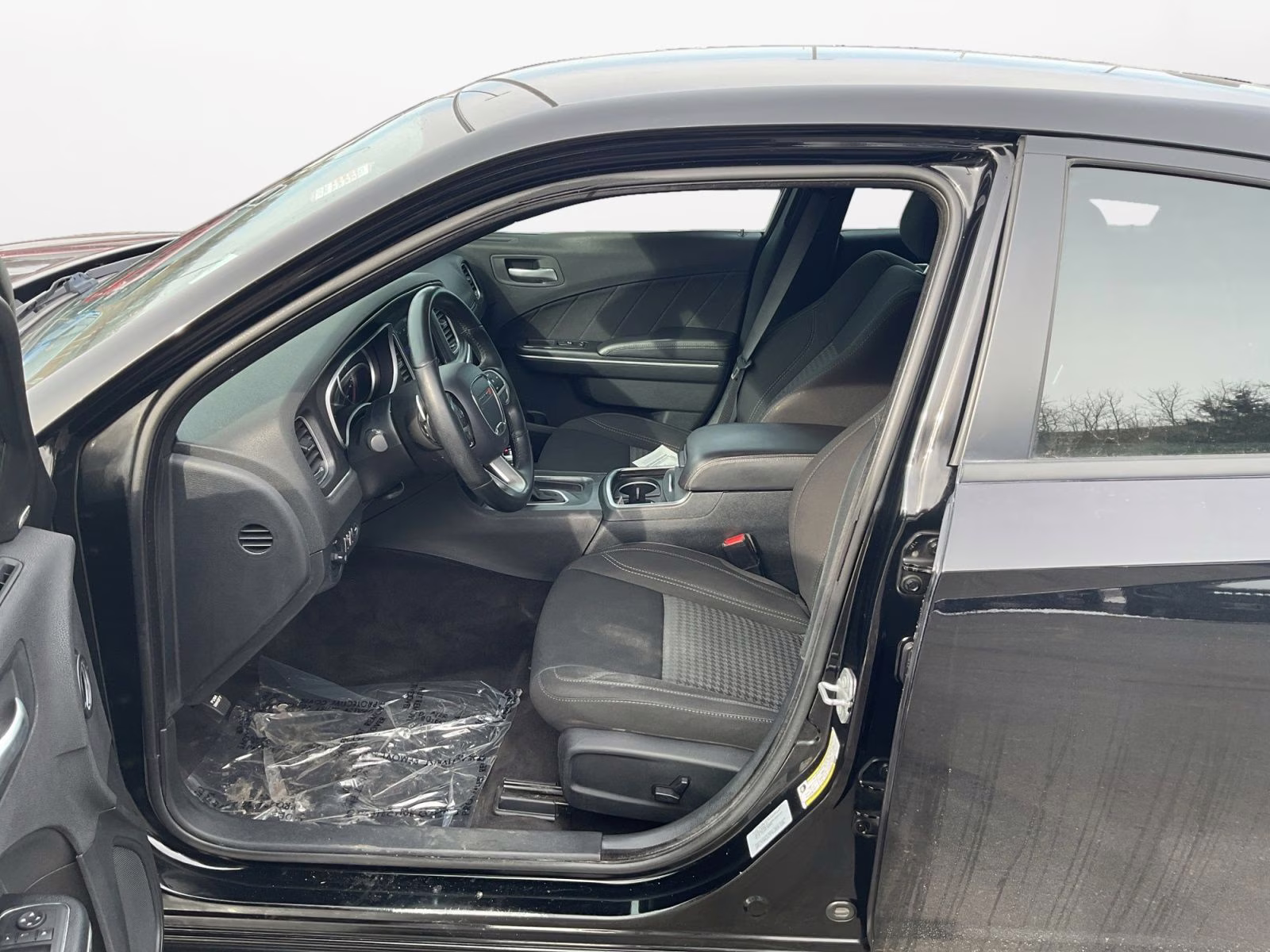 2018 Pitch Black Clearcoat Dodge Charger GT AWD Sedan