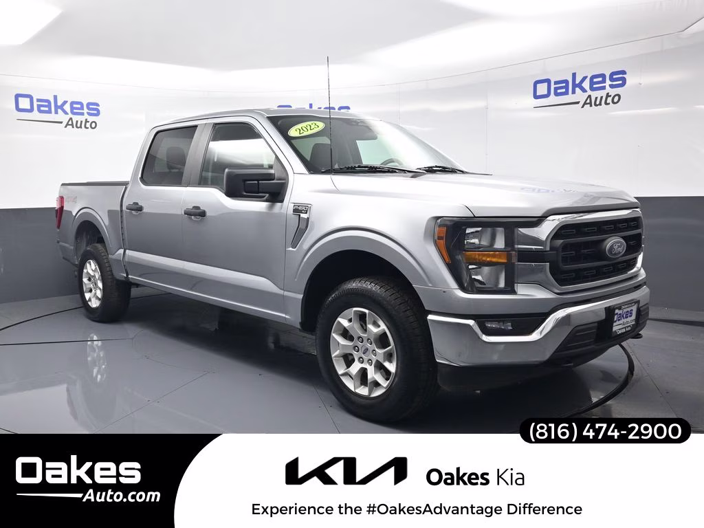 2023 Silver Metallic Ford F-150 XLT 4X4 Truck