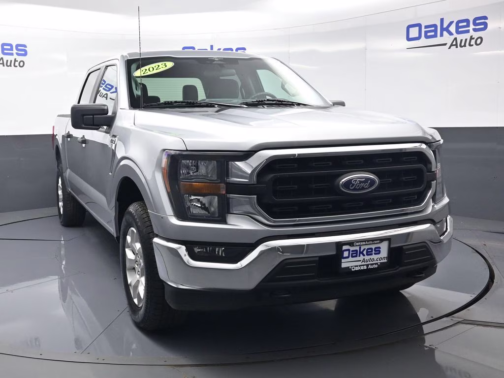 2023 Silver Metallic Ford F-150 XLT 4X4 Truck