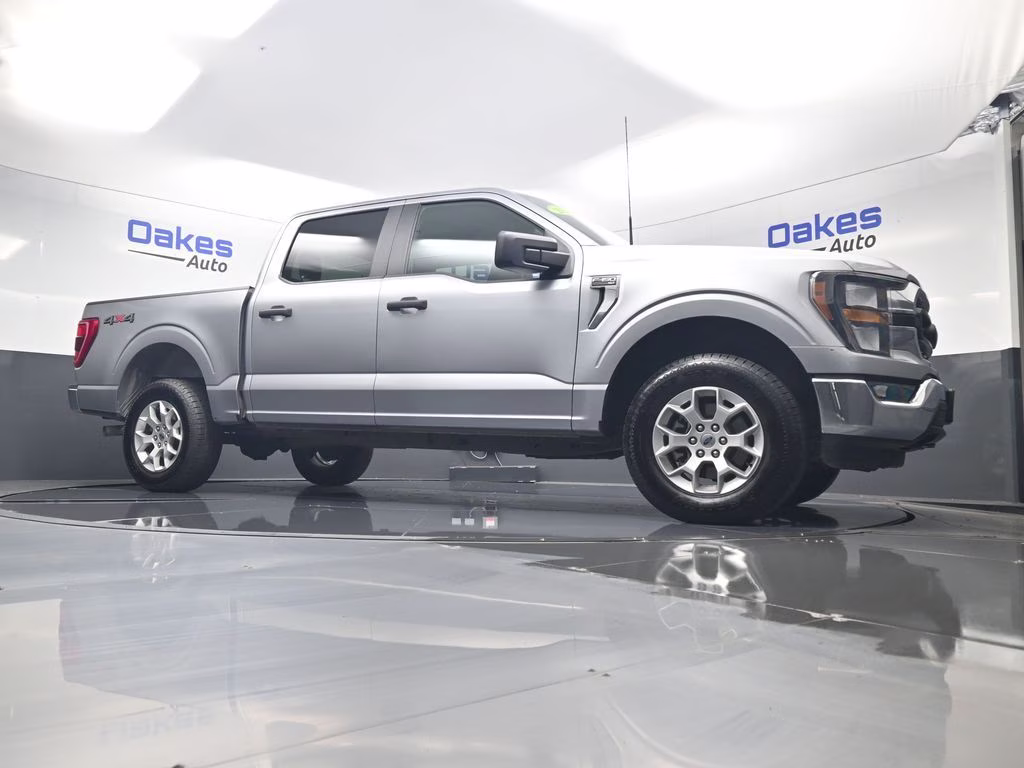 2023 Silver Metallic Ford F-150 XLT 4X4 Truck
