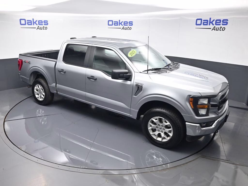 2023 Silver Metallic Ford F-150 XLT 4X4 Truck