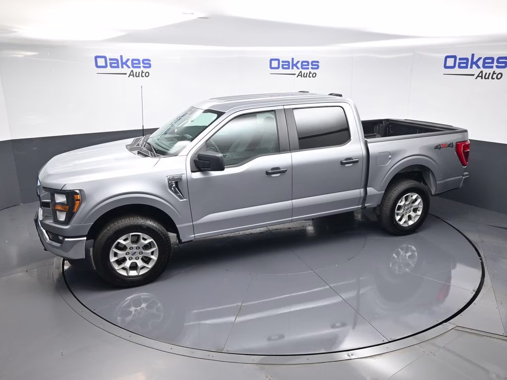 2023 Silver Metallic Ford F-150 XLT 4X4 Truck