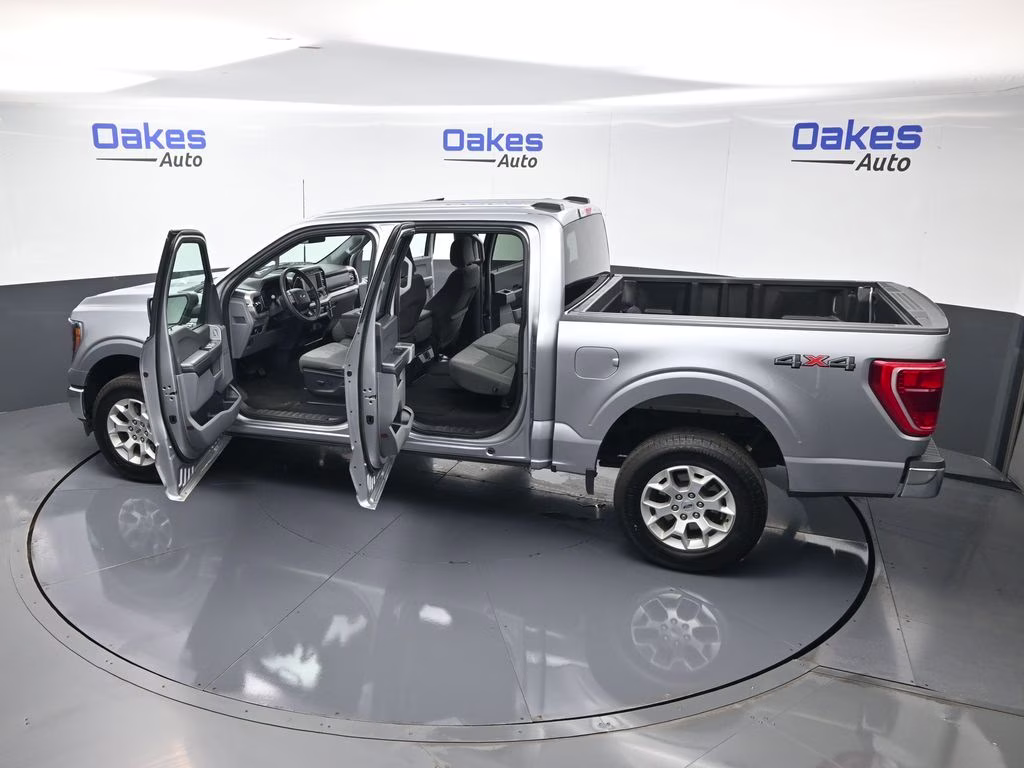 2023 Silver Metallic Ford F-150 XLT 4X4 Truck