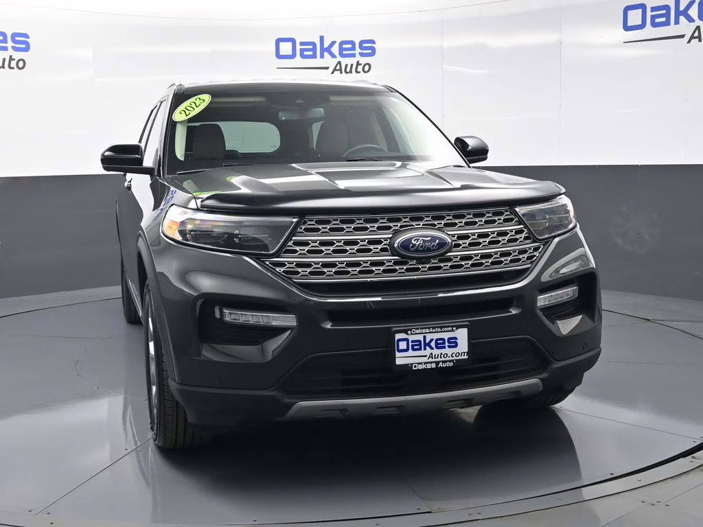 2023 Green Metallic Ford Explorer Limited 4X4 SUV