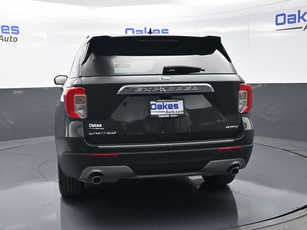 2023 Green Metallic Ford Explorer Limited 4X4 SUV