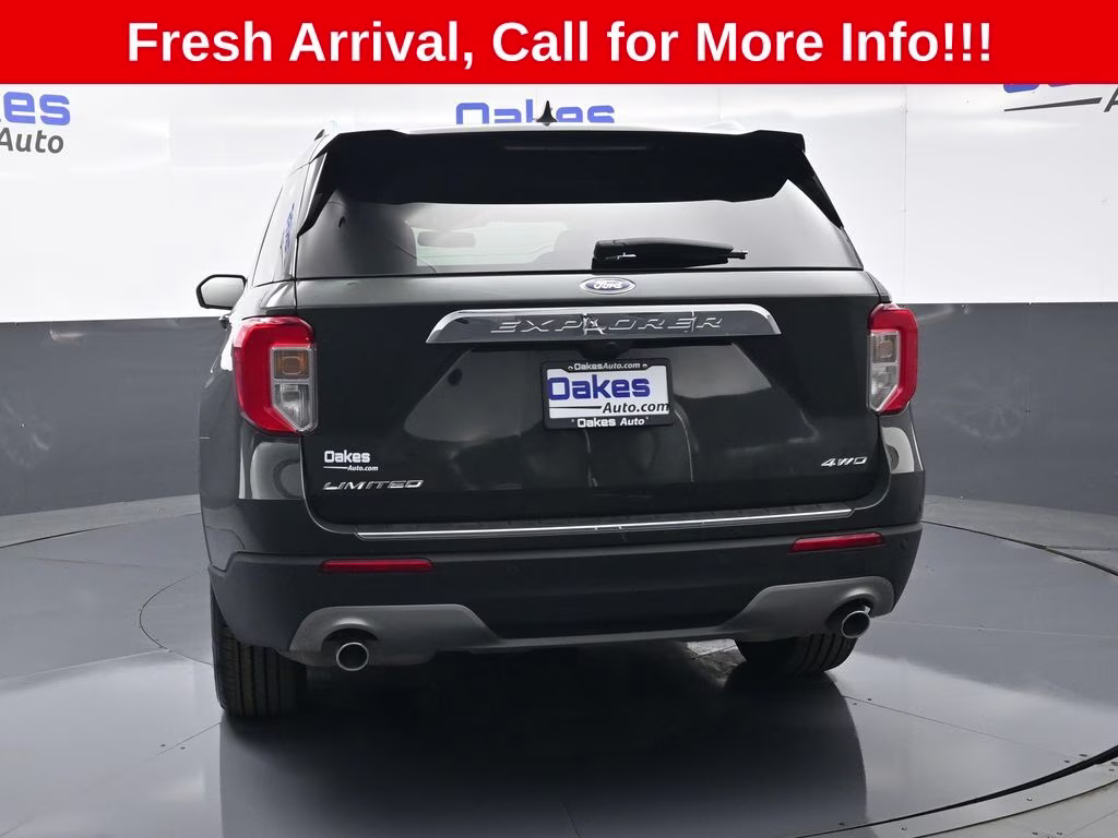 2023 Green Metallic Ford Explorer Limited 4X4 SUV