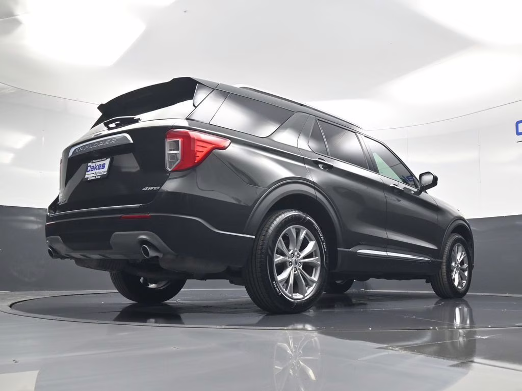 2023 Green Metallic Ford Explorer Limited 4X4 SUV