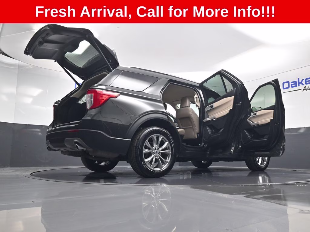 2023 Green Metallic Ford Explorer Limited 4X4 SUV