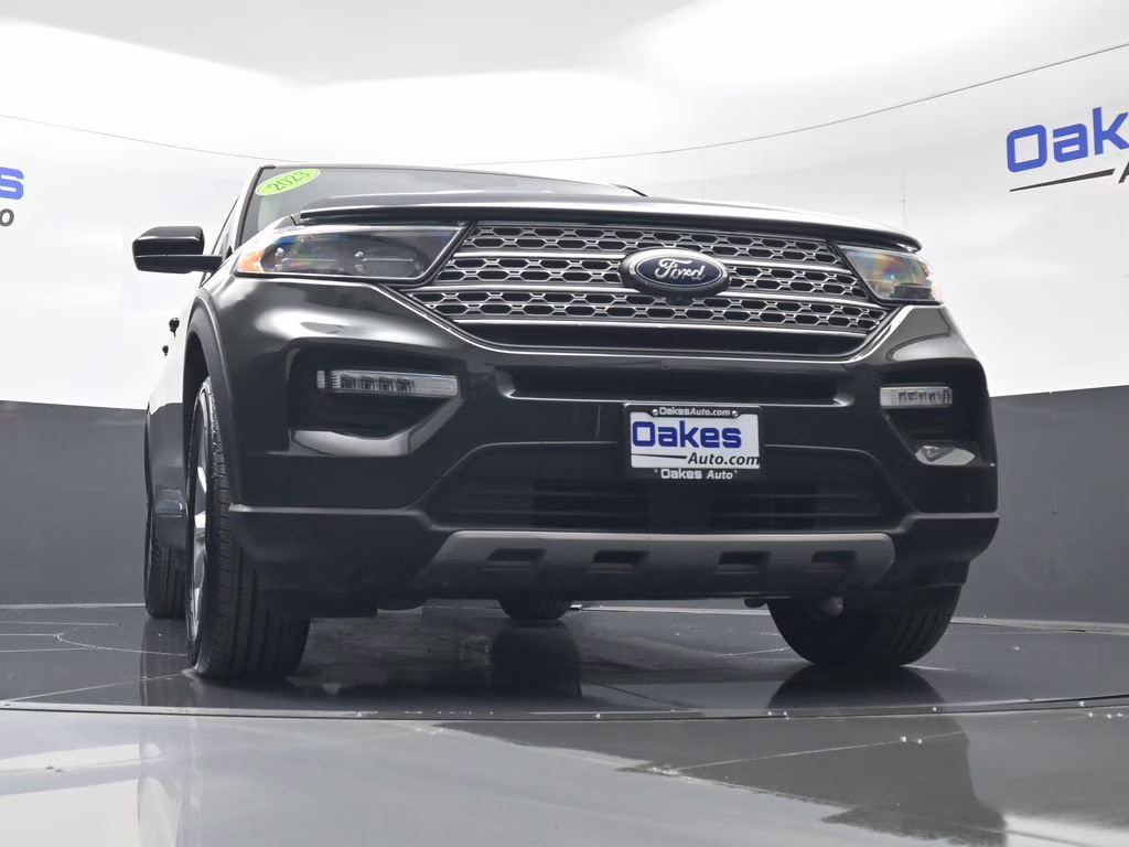 2023 Green Metallic Ford Explorer Limited 4X4 SUV