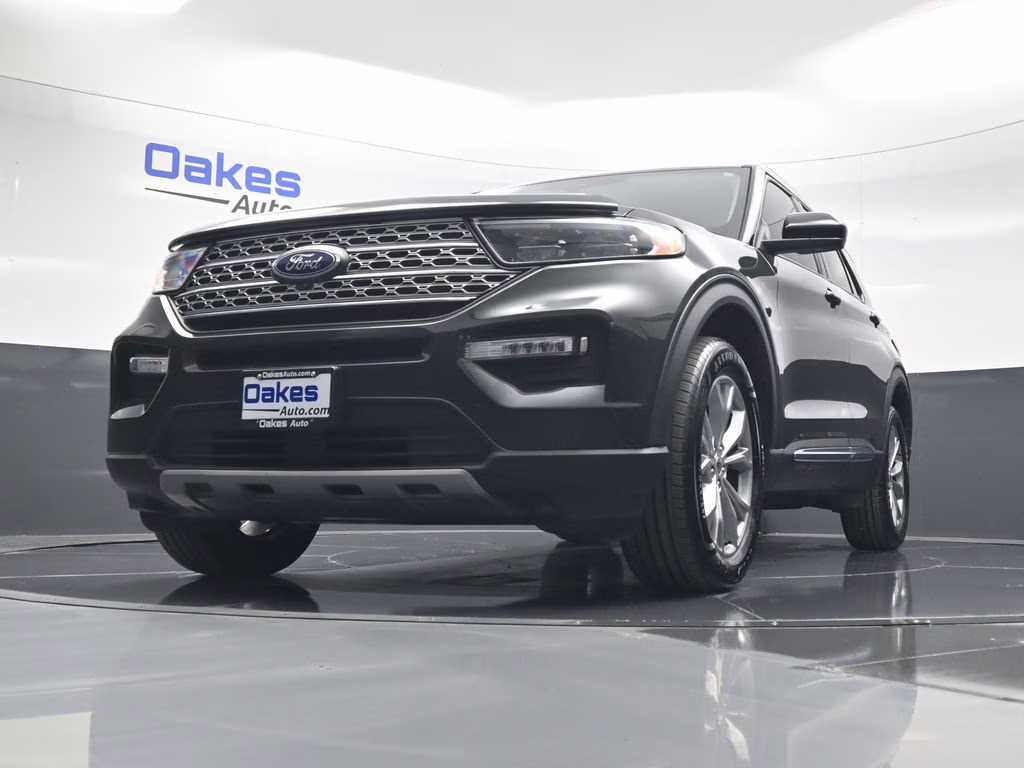 2023 Green Metallic Ford Explorer Limited 4X4 SUV