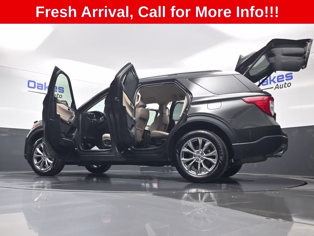 2023 Green Metallic Ford Explorer Limited 4X4 SUV