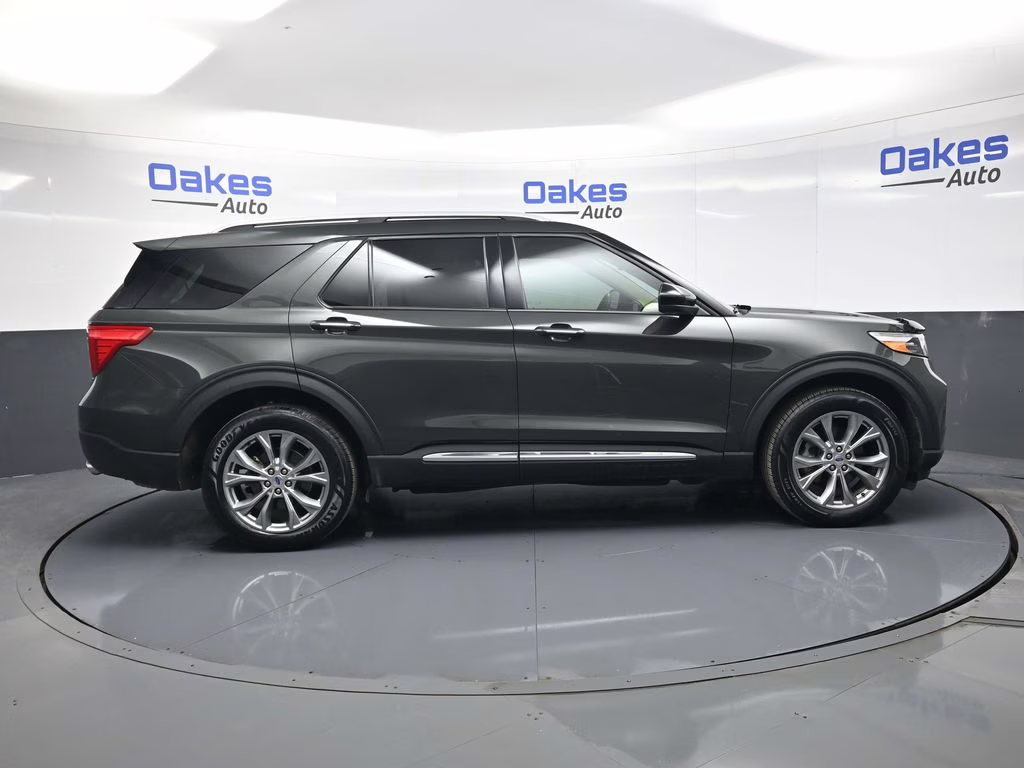 2023 Green Metallic Ford Explorer Limited 4X4 SUV