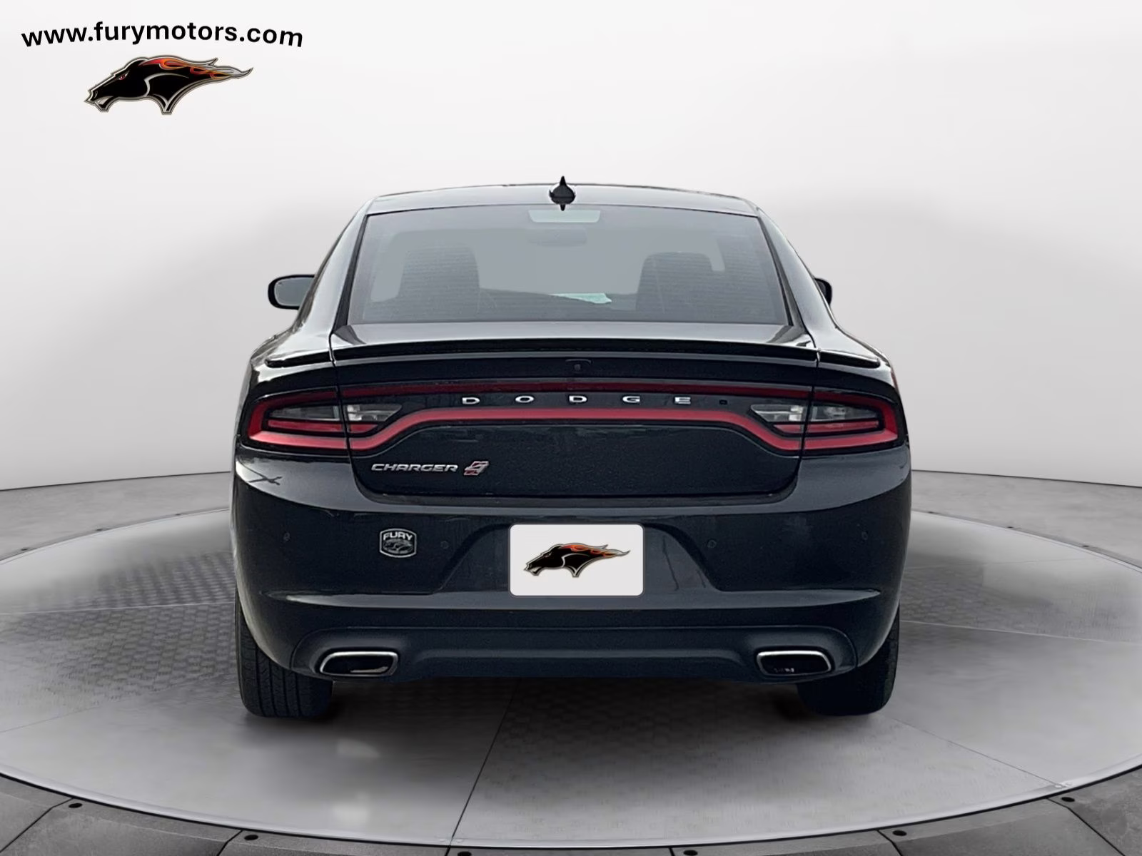 2018 Pitch Black Clearcoat Dodge Charger GT AWD Sedan