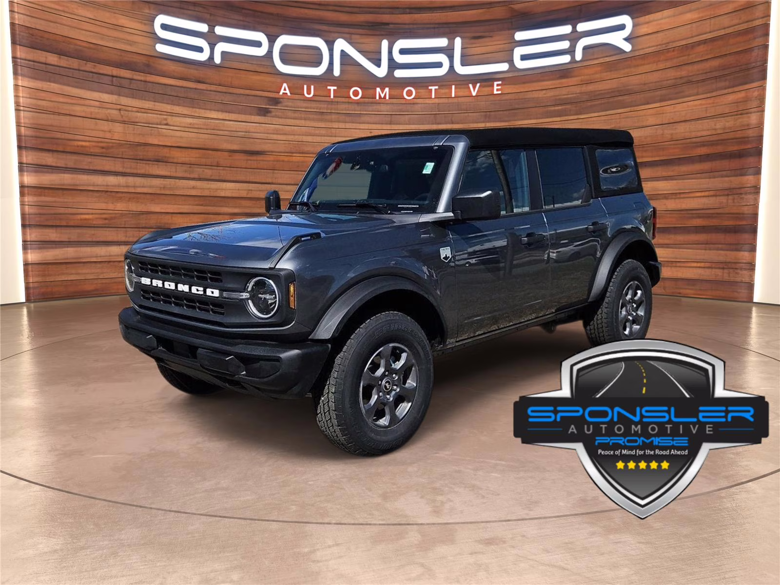 2026 Carbonized Gray Metallic Ford Bronco Big Bend 4X4 SUV