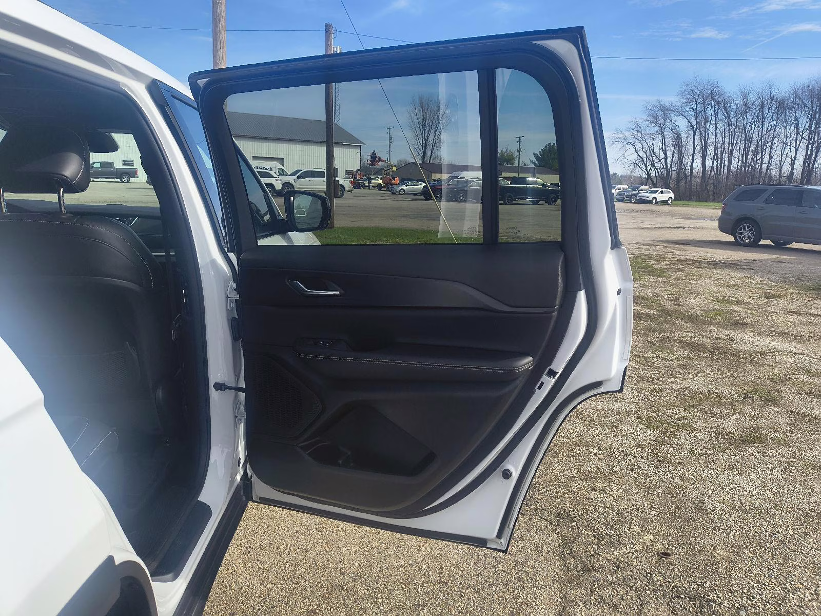 2024 Bright White Clearcoat Jeep Grand Cherokee L Altitude X 4X4 SUV