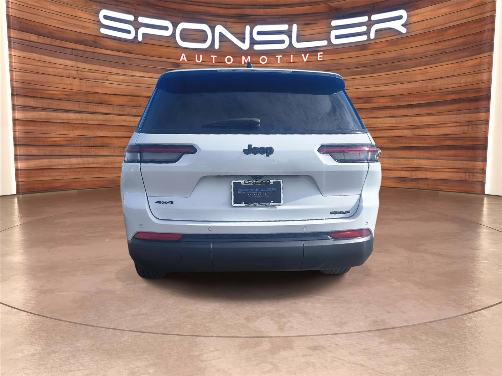 2024 Bright White Clearcoat Jeep Grand Cherokee L Altitude X 4X4 SUV