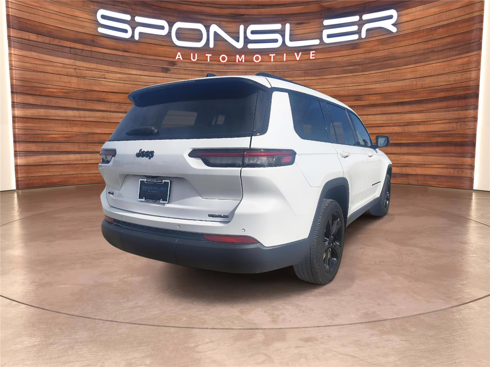 2024 Bright White Clearcoat Jeep Grand Cherokee L Altitude X 4X4 SUV