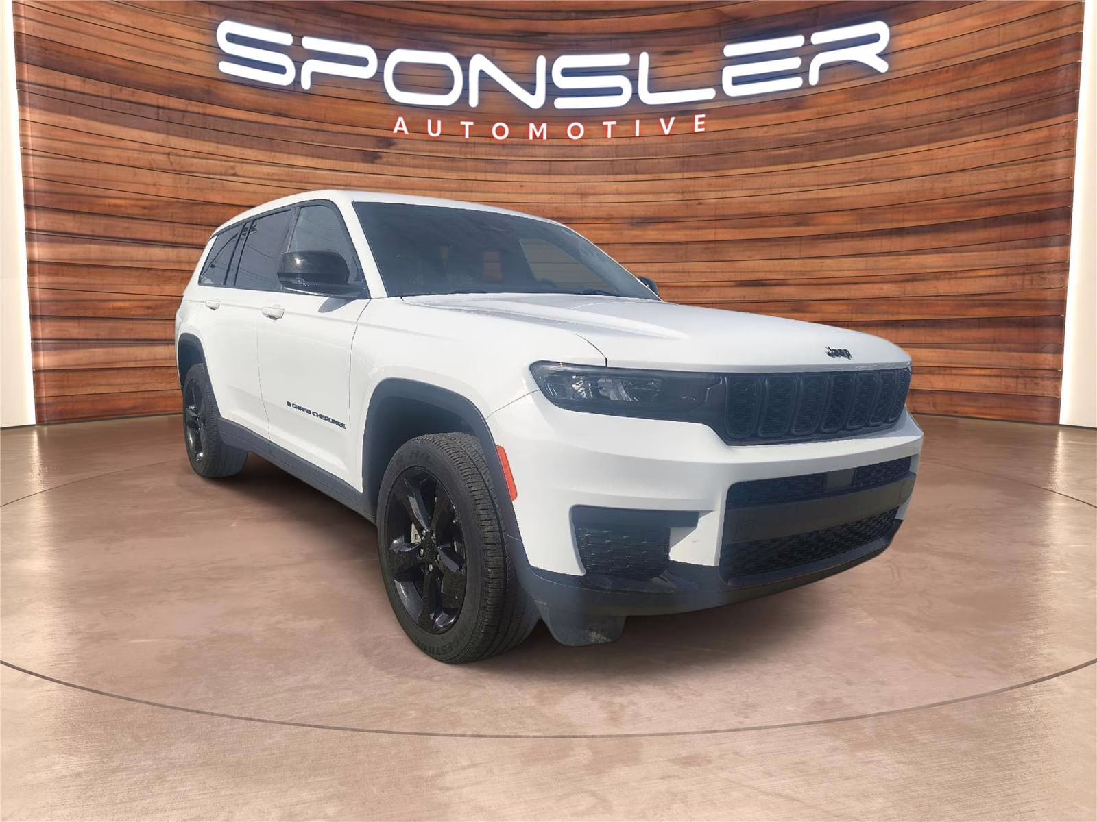 2024 Bright White Clearcoat Jeep Grand Cherokee L Altitude X 4X4 SUV