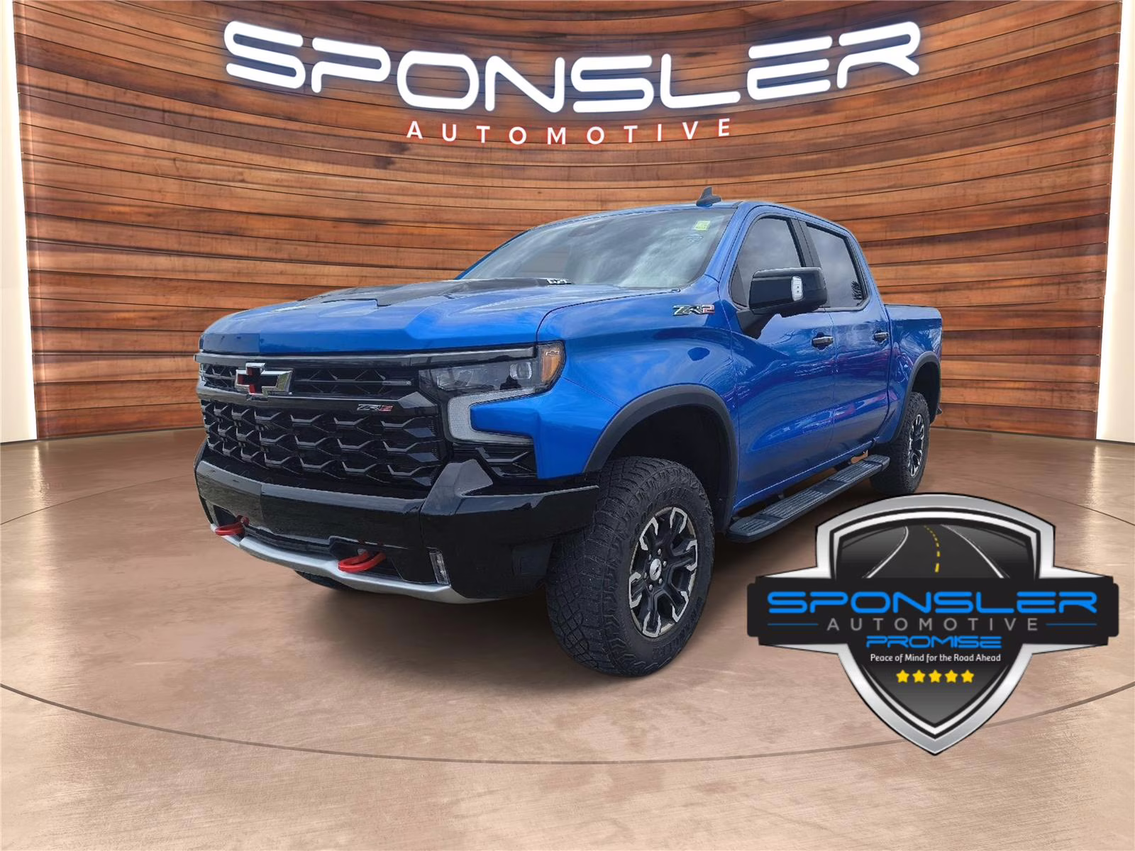 2022 Glacier Blue Metallic Chevrolet Silverado 1500 ZR2 4X4 Truck