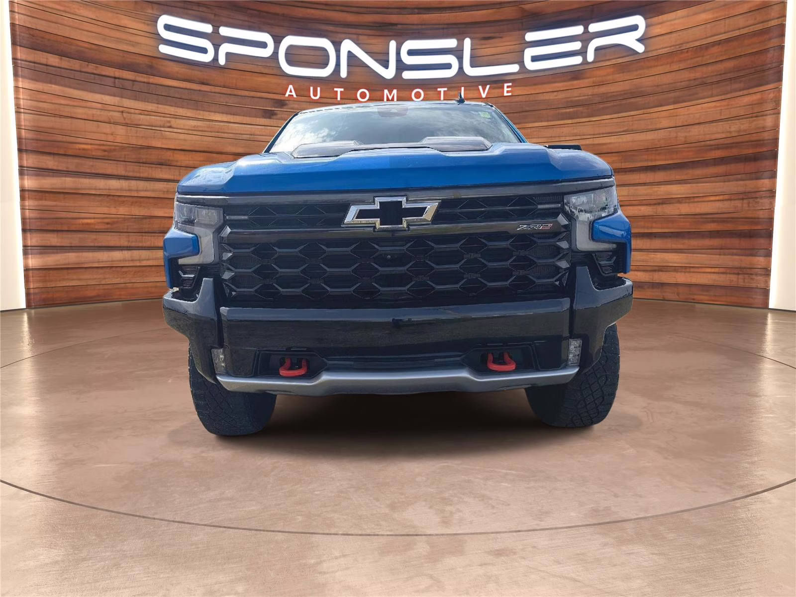 2022 Glacier Blue Metallic Chevrolet Silverado 1500 ZR2 4X4 Truck