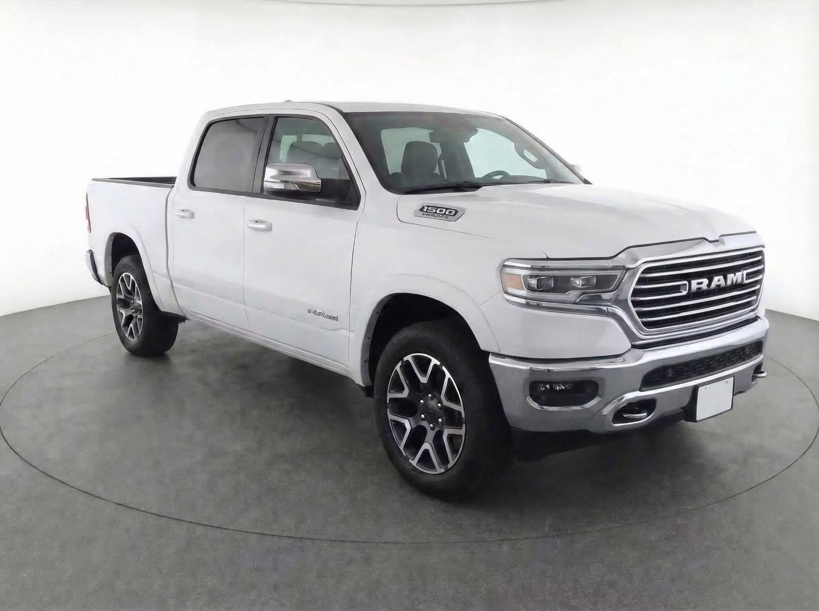 2025 Bright White Clearcoat Ram 1500 Laramie 4X4 Truck
