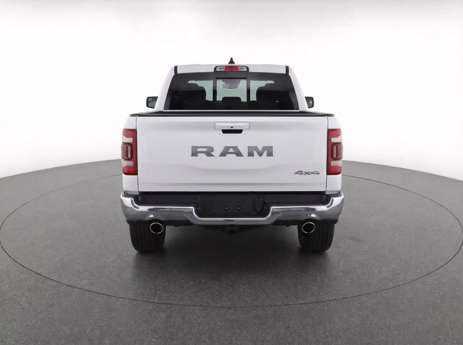 2025 Bright White Clearcoat Ram 1500 Laramie 4X4 Truck