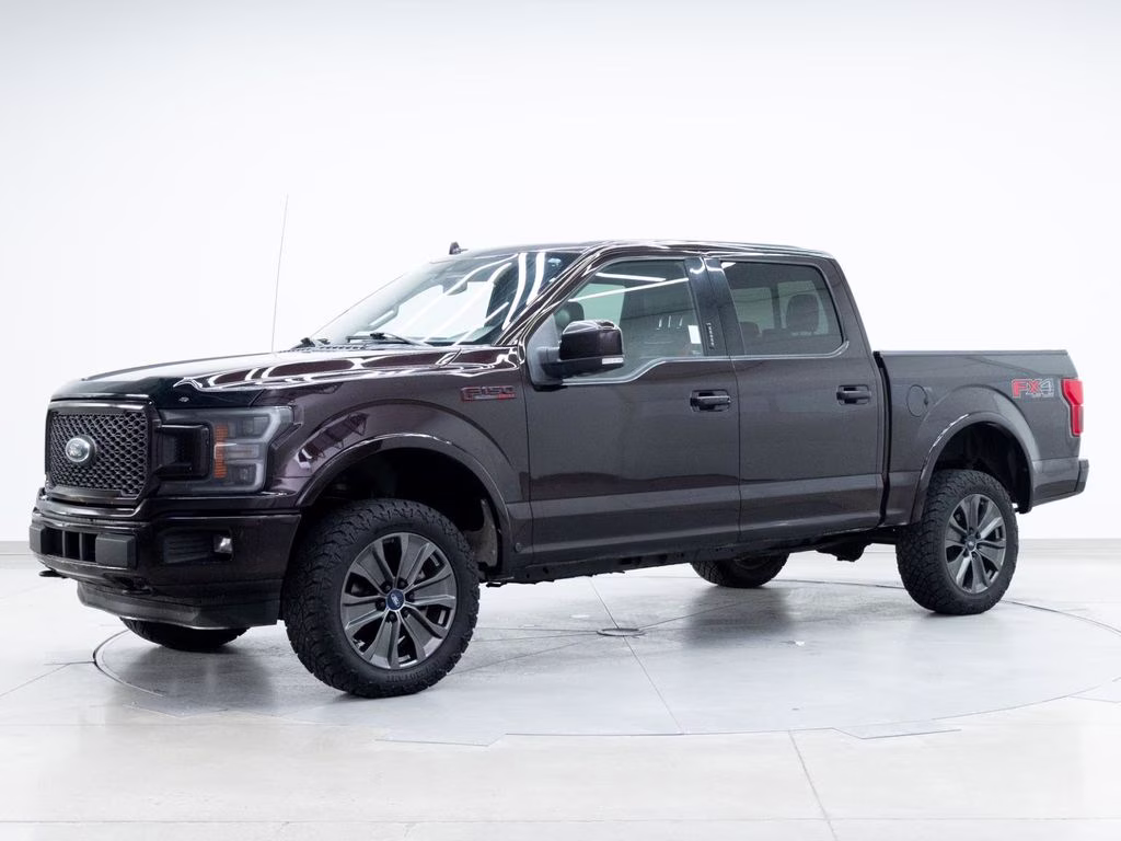 2018 Purple Ford F-150 Lariat 4X4 Truck