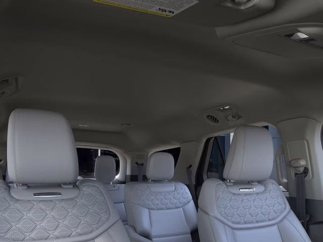 2026 Space White Metallic Ford Explorer Platinum 4X4 SUV