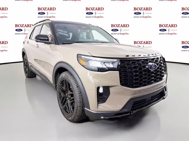 2026 Agate Black Metallic Ford Explorer ST 4X4 SUV