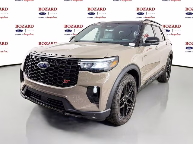 2026 Agate Black Metallic Ford Explorer ST 4X4 SUV