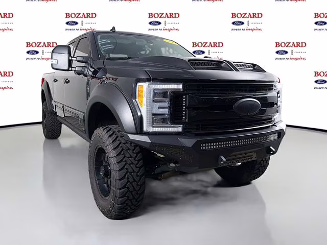 2019 Black Metallic Ford Super Duty F-250 SRW Lariat Black Ops 4X4 Truck
