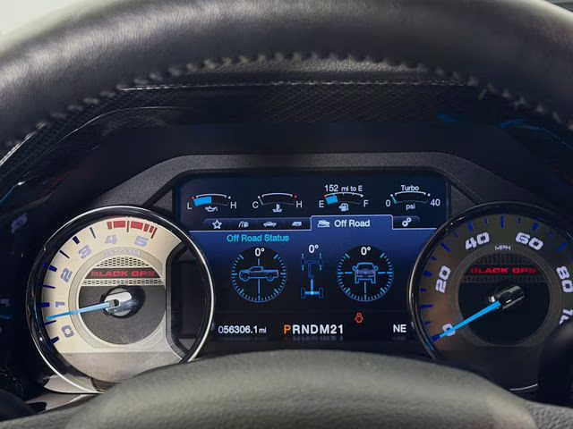 2019 Black Metallic Ford Super Duty F-250 SRW Lariat Black Ops 4X4 Truck