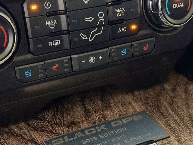 2019 Black Metallic Ford Super Duty F-250 SRW Lariat Black Ops 4X4 Truck
