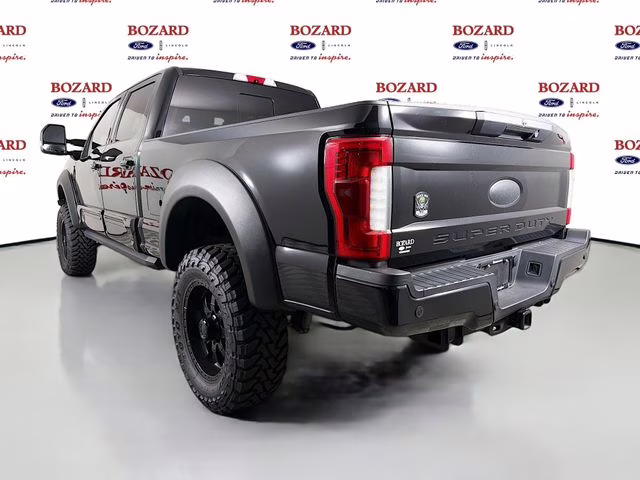 2019 Black Metallic Ford Super Duty F-250 SRW Lariat Black Ops 4X4 Truck