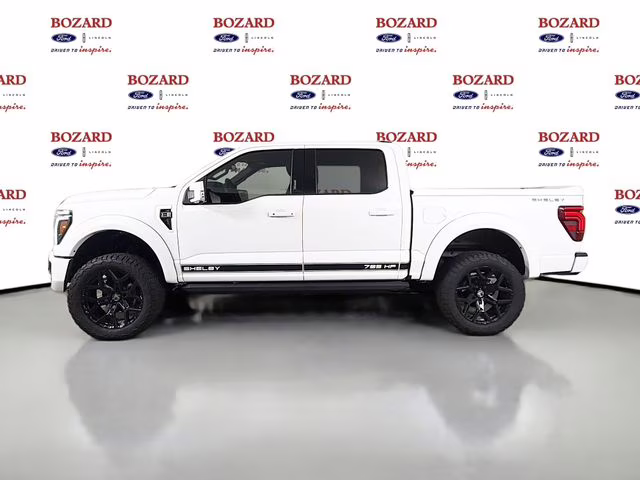 2024 White Metallic Ford F-150 Lariat SHELBY Off Road Supercharged 4X4 Truck