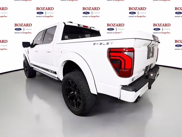2024 White Metallic Ford F-150 Lariat SHELBY Off Road Supercharged 4X4 Truck