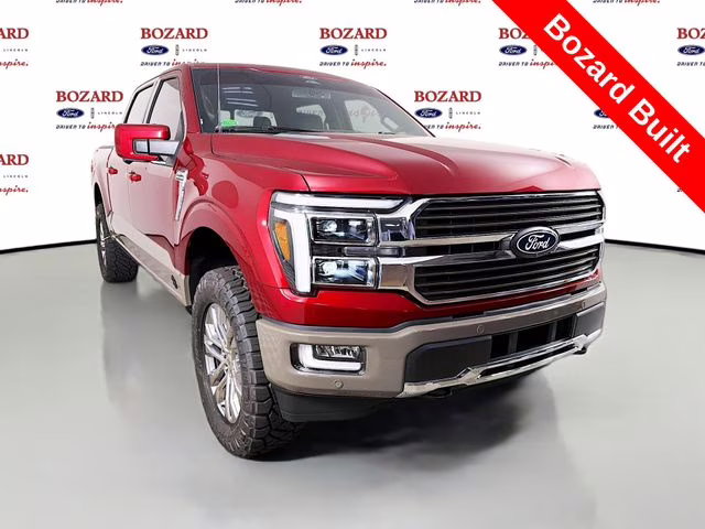 2026 Ruby Red Metallic Tinted Clearcoat Ford F-150 King Ranch Bozard Built 4X4 Truck