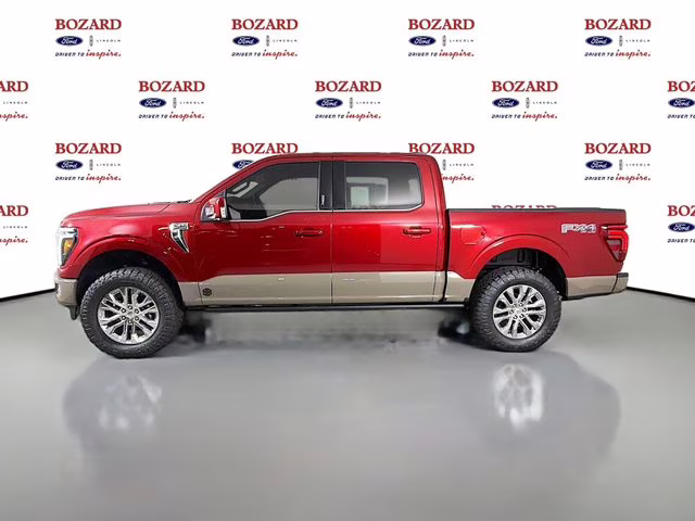 2026 Ruby Red Metallic Tinted Clearcoat Ford F-150 King Ranch Bozard Built 4X4 Truck