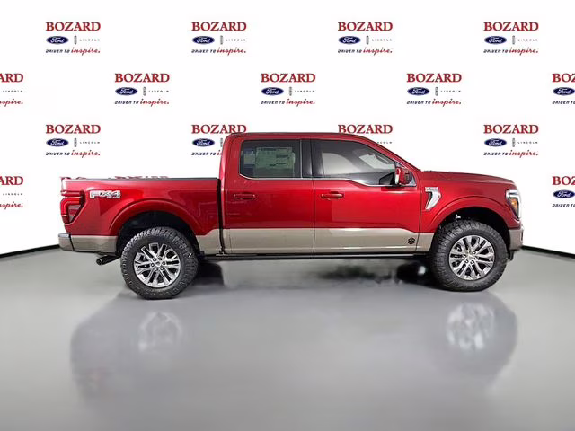 2026 Ruby Red Metallic Tinted Clearcoat Ford F-150 King Ranch Bozard Built 4X4 Truck