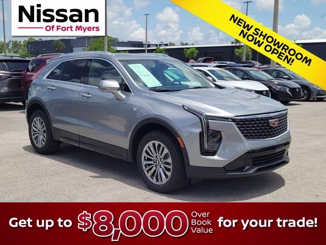 2025 Argent Silver Metallic Cadillac XT4 Premium Luxury FWD SUV
