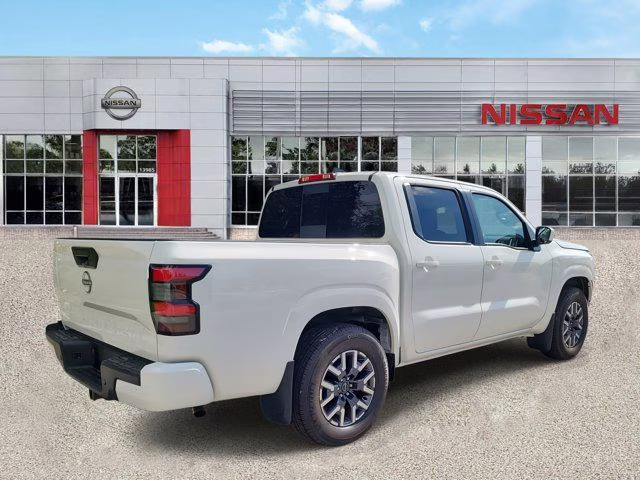 2026 Glacier White Nissan Frontier SV RWD Truck