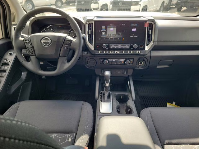 2026 Glacier White Nissan Frontier SV RWD Truck