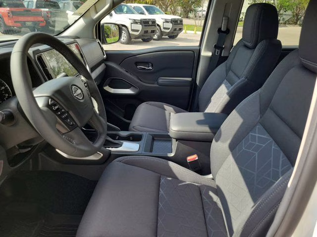 2026 Glacier White Nissan Frontier SV RWD Truck