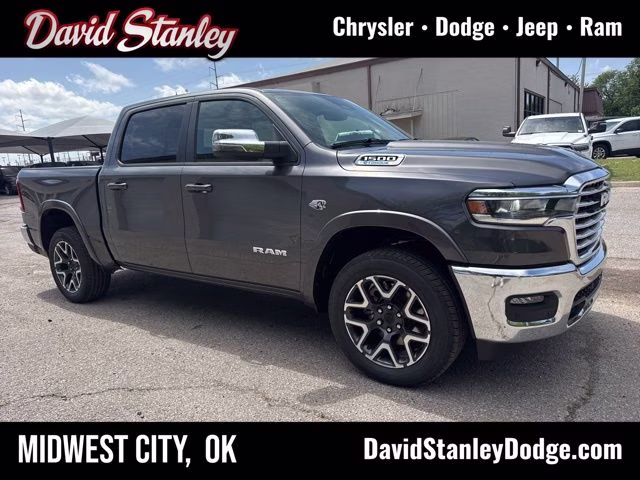 2026 Crystal Metallic Ram 1500 Laramie 4X4 Truck