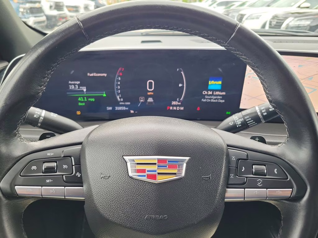 2025 Argent Silver Metallic Cadillac XT4 Premium Luxury FWD SUV
